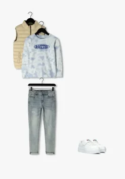 witte fila lage sneakers fxventuno velcro kids