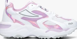 witte fila lage sneakers ray tracer