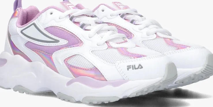 witte fila lage sneakers ray tracer