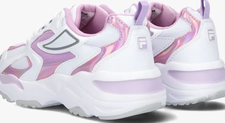 witte fila lage sneakers ray tracer