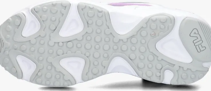 witte fila lage sneakers ray tracer