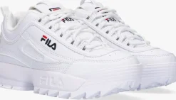 witte fila lage sneakers disruptor kids