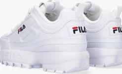 witte fila lage sneakers disruptor kids