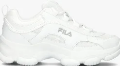 witte fila lage sneakers strada dreamster