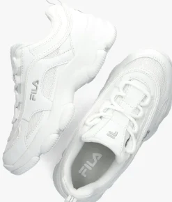 witte fila lage sneakers strada dreamster