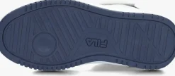 witte fila lage sneakers rega mid kids