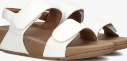 witte fitflop platte sandalen fv8