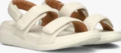 witte fitflop platte sandalen iv9