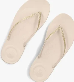 witte fitflop teenslippers iqushion sparkle