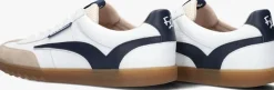 witte floris van bommel lage sneakers sfm-10224 de zaler