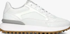 witte floris van bommel lage sneakers sfw-10099
