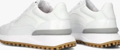 witte floris van bommel lage sneakers sfw-10099