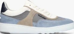 witte floris van bommel lage sneakers sfm-10216 de kupster