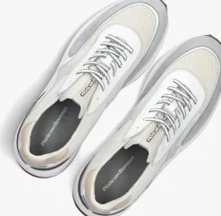 witte floris van bommel lage sneakers sfm-10207 noppi