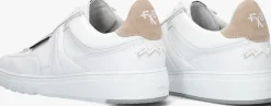 witte floris van bommel lage sneakers sfm-10216 de kupster
