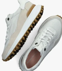 witte floris van bommel lage sneakers sfw-10072