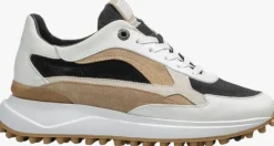 witte floris van bommel lage sneakers sfw-10079