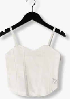 witte frankie & liberty top denim bustier