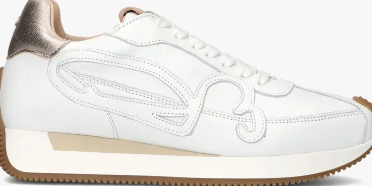 witte fred de la bretoniere lage sneakers yentl sign