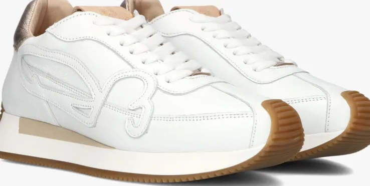 witte fred de la bretoniere lage sneakers yentl sign