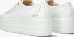 witte fred de la bretoniere lage sneakers vajen bina