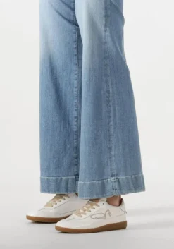 witte fred de la bretoniere lage sneakers pearl sign