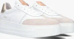 witte fred de la bretoniere lage sneakers vajen babs