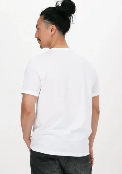 witte fred perry t-shirt ringer t-shirt