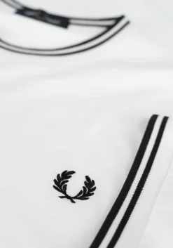 witte fred perry t-shirt twin tipped t-shirt