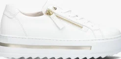 witte gabor lage sneakers 498
