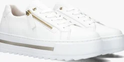 witte gabor lage sneakers 498