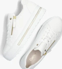 witte gabor lage sneakers 498