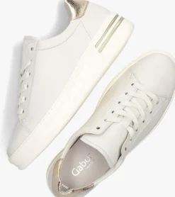 witte gabor lage sneakers 395