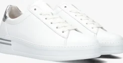 witte gabor lage sneakers 395