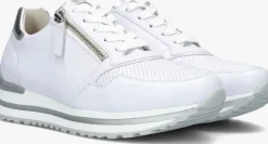 witte gabor lage sneakers 528
