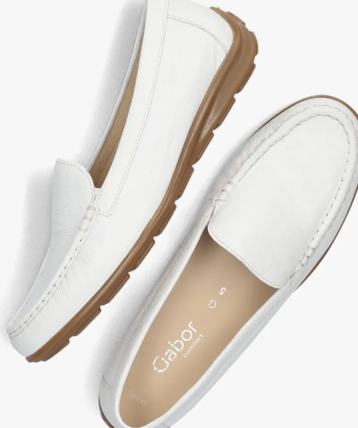 witte gabor mocassins 440