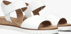 witte gabor sandalen met hak 750.2