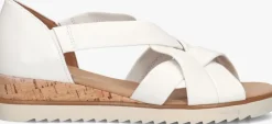 witte gabor sandalen met hak 782