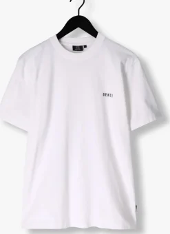 witte genti t-shirt t-shirt ss j2040-1223