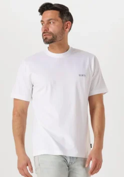 witte genti t-shirt t-shirt ss j2042-1223