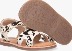 witte gioseppo platte sandalen roseville