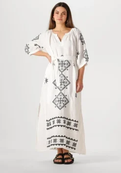 witte greek archaic kori maxi jurk 230652