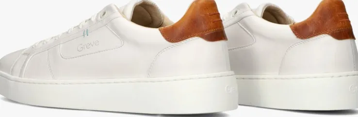 witte greve lage sneakers wave