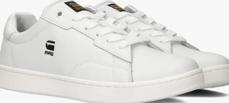 witte g-star raw lage sneakers cadet w