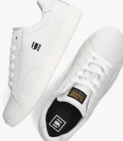 witte g-star raw lage sneakers cadet w