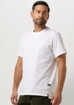 witte g-star raw t-shirt nifous r t