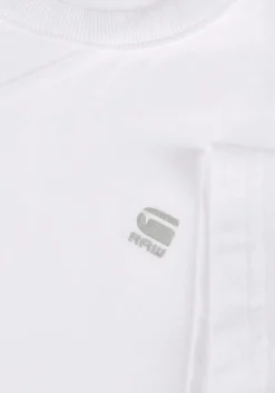 witte g-star raw t-shirt nifous r t