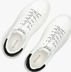 witte guess lage sneakers elbina