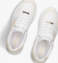 witte guess lage sneakers koyaa