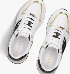 witte guess lage sneakers koyaa